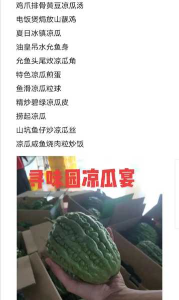 江门杜阮凉瓜宴排行榜 江门杜阮凉瓜基地